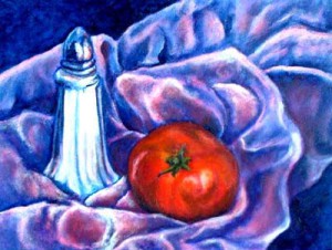 Tomato, Still Life by Kerry Jo Montoya
